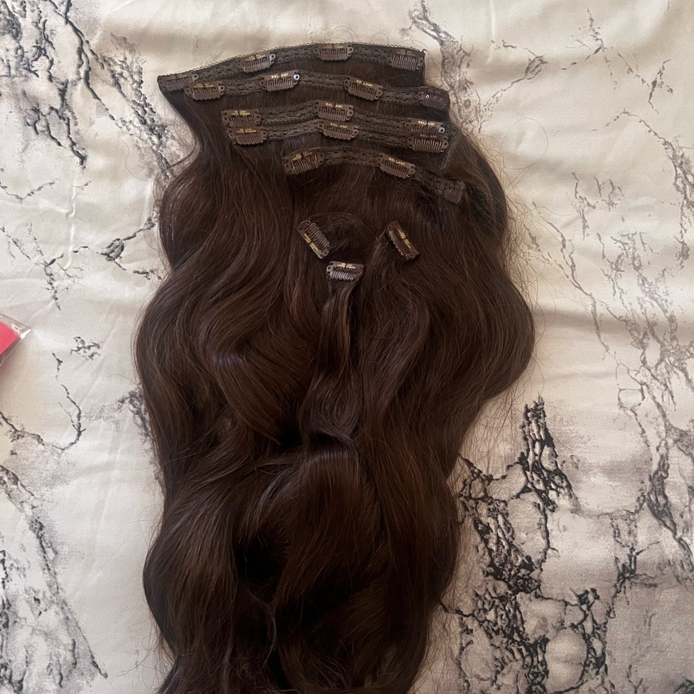 Luxurious Brown Hair Extensions